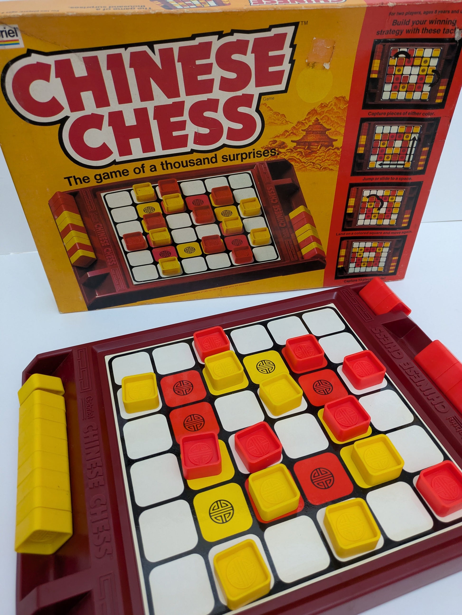 This vintage classic is all about thinking ahead and capturing your way to victory.