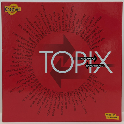 Topix (2020) – The Fast-Thinking Word Game of Rapid Recall
