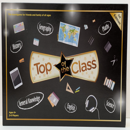 Top of the Class (2021)  Fun School Quiz Board Game
