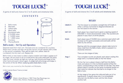 Tough Luck (1987) – Big Bids, Blind Auctions and the Race for a Winning Line