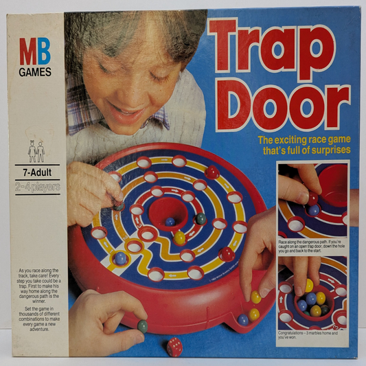 Trap Door (1982) – Classic Race and Trap Board Game