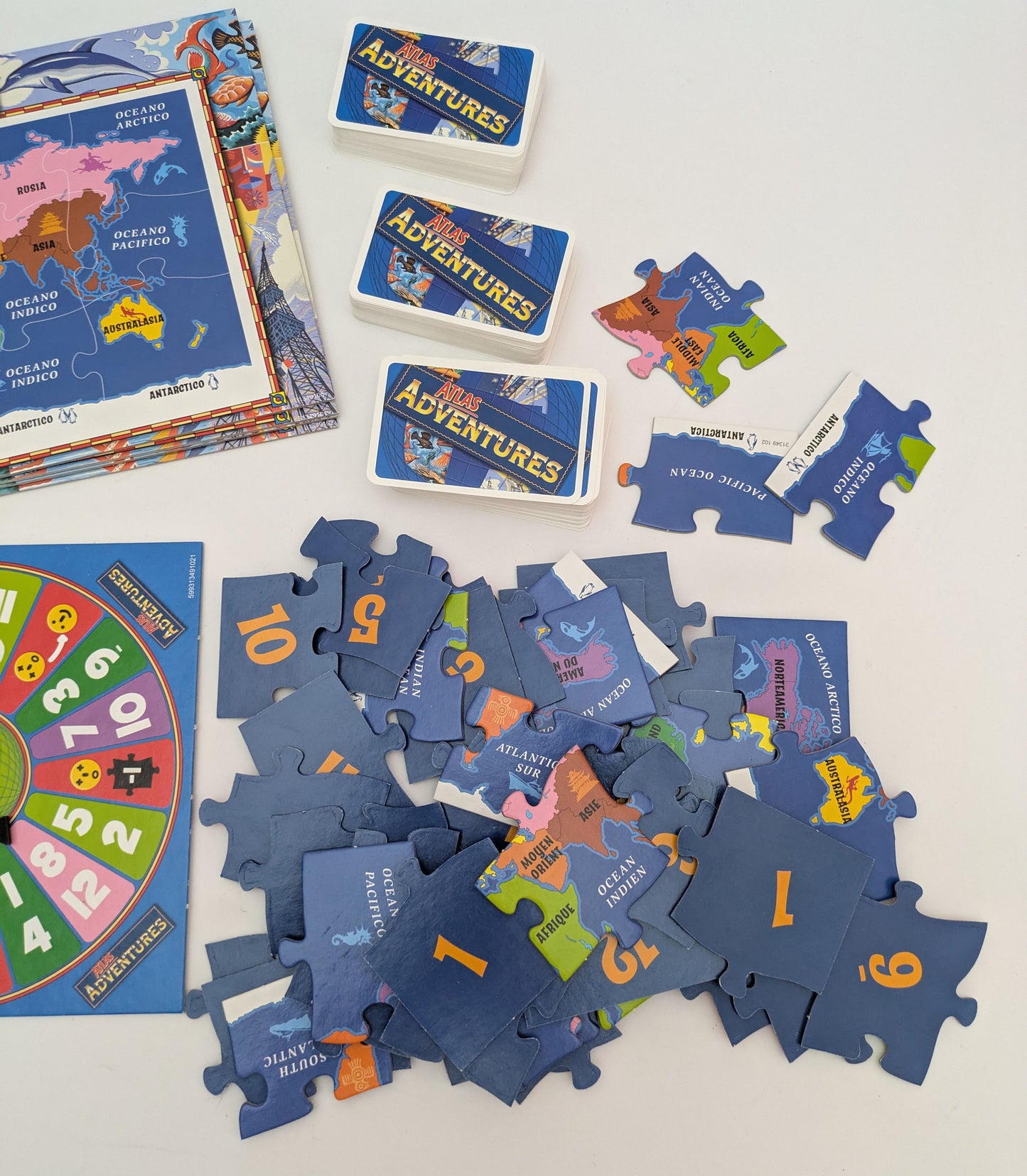 Travel the globe with Atlas Adventures (1996), a family game where learning meets excitement and geography comes alive.