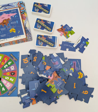 Travel the globe with Atlas Adventures (1996), a family game where learning meets excitement and geography comes alive.