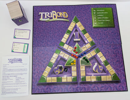 Tribond (1999) The Trivia Game of Connections and Clever Thinking