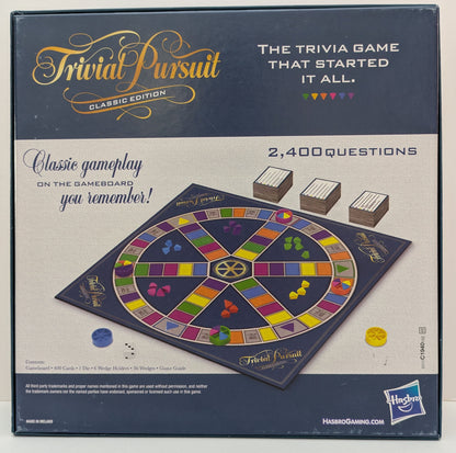 Trivial Pursuit – Classic Edition (2016) classic trivia game for family and friends.