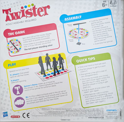 Twister (2012) is a bright and energetic game that guarantees laughter from start to finish.