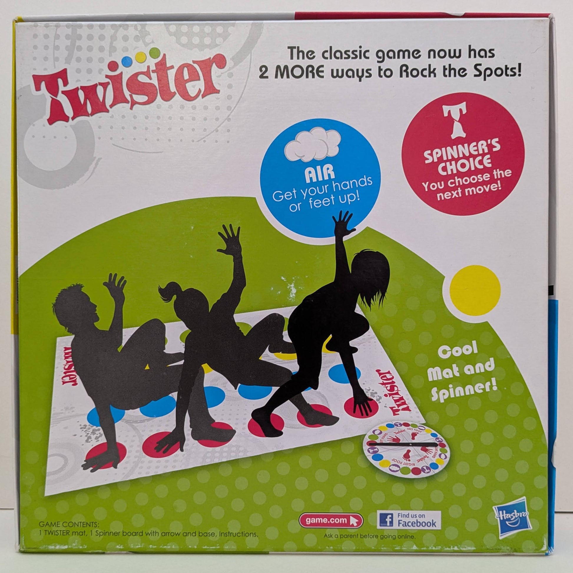 Twister (2012) is perfect for parties, sleepovers and family nights when you want something active.