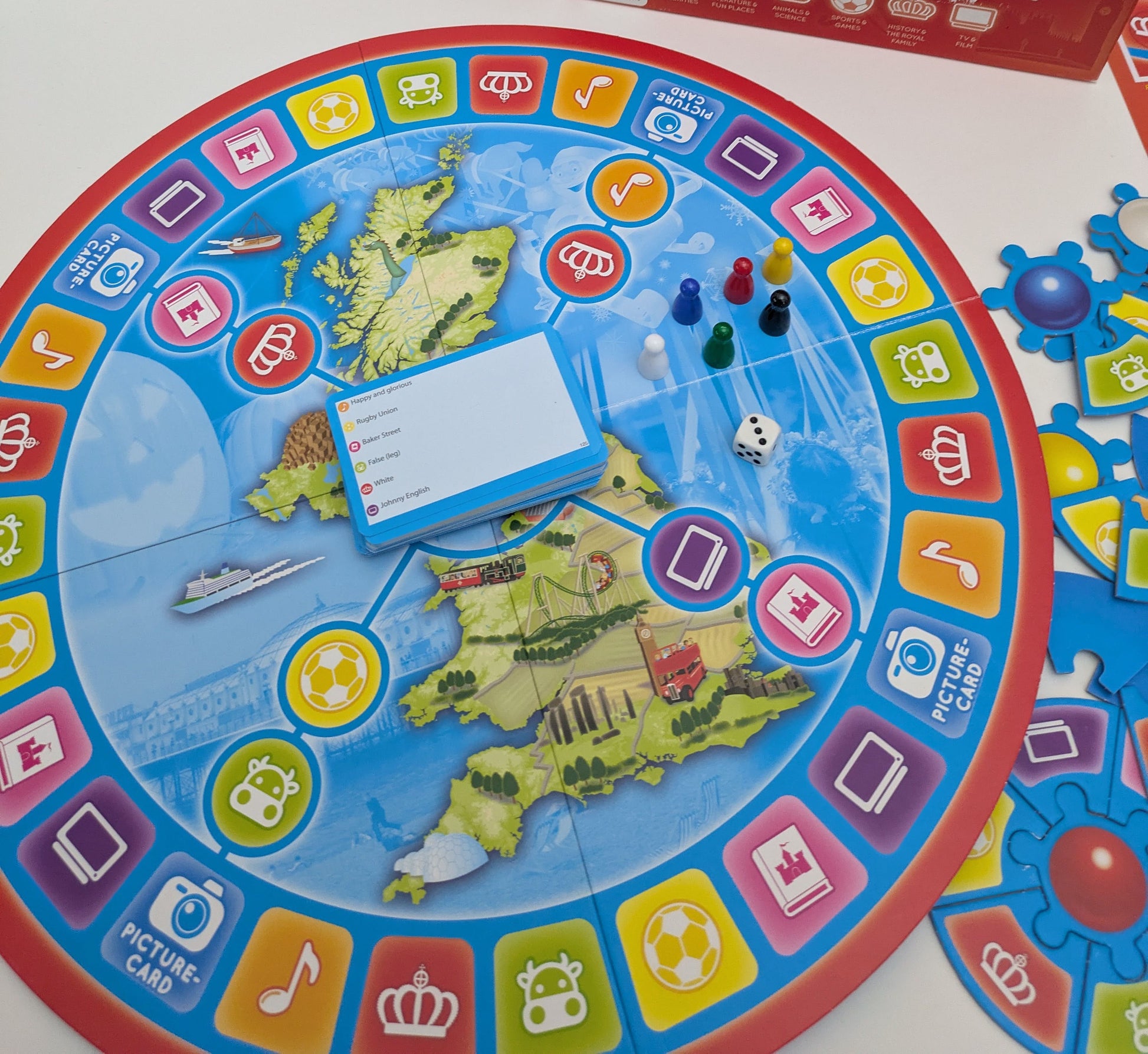 UK Trivia Junior (2009) is a children’s quiz board game based on UK general knowledge