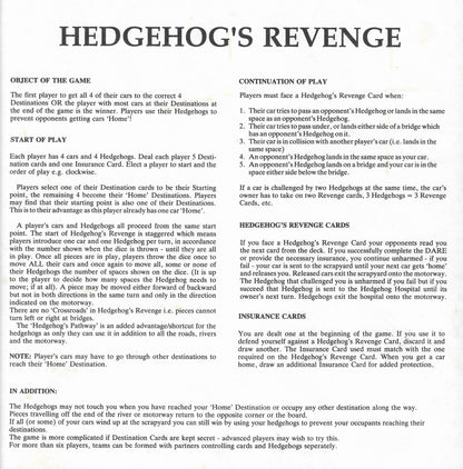 Unleash hedgehog chaos and send your mates to the scrapyard in Hedgehog’s Revenge (1980).