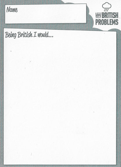 Very British Problems (2016) is perfect for those who overthink everything.