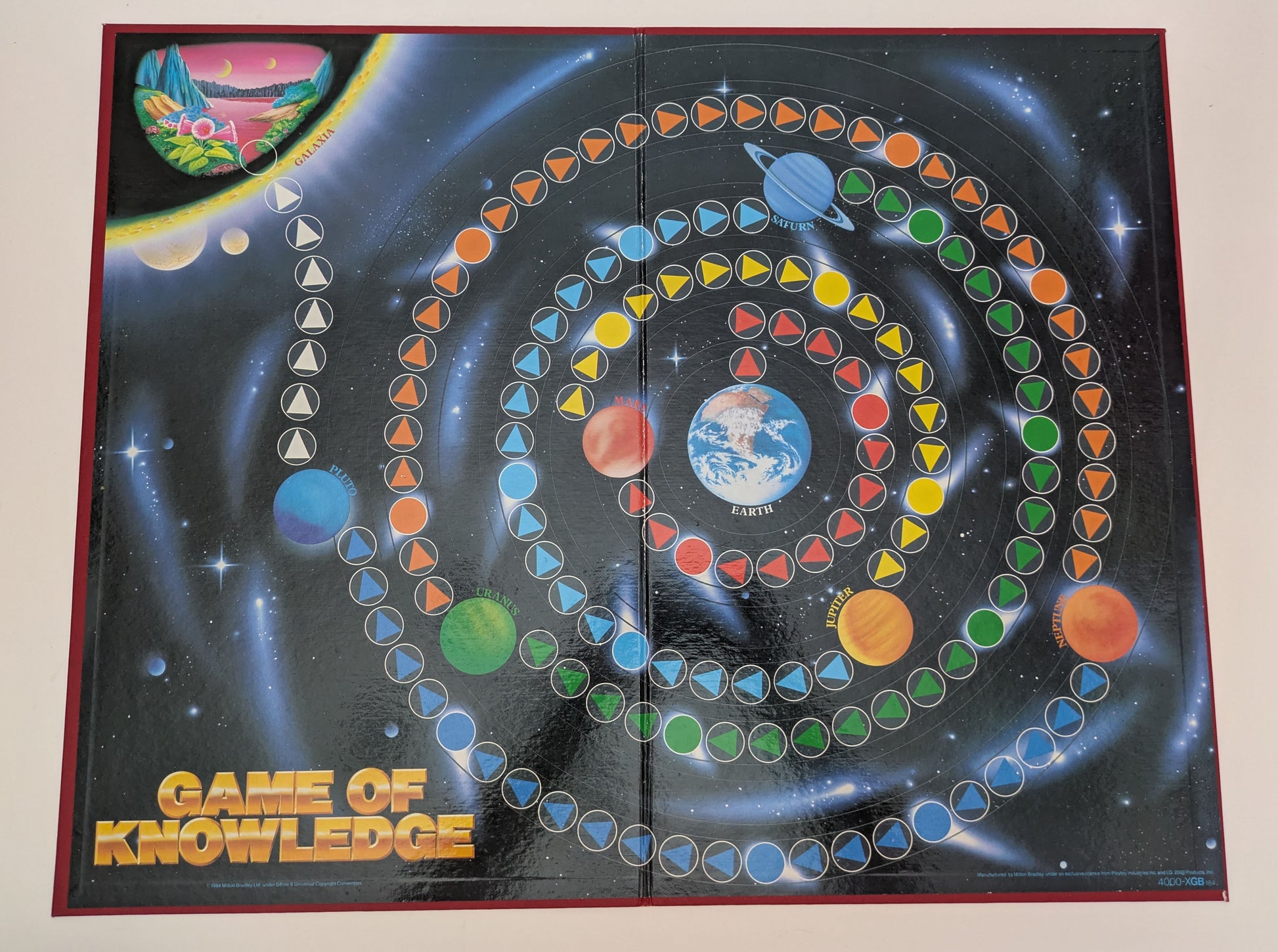 Vintage Family Fun with Game of Knowledge (1984) Trivia and Quiz Play
