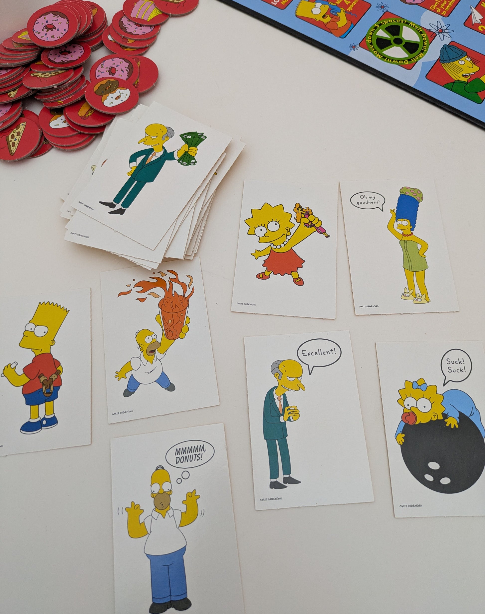 Who needs high scores when you’ve got The Simpsons Loser Takes All (2001) on the table