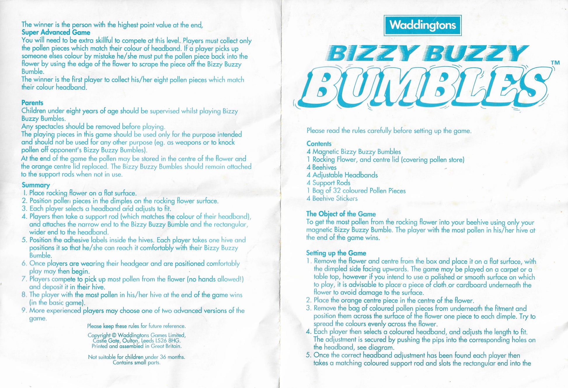 Who will be the ultimate busy bee in Bizzy Buzzy Bumbles (1991)