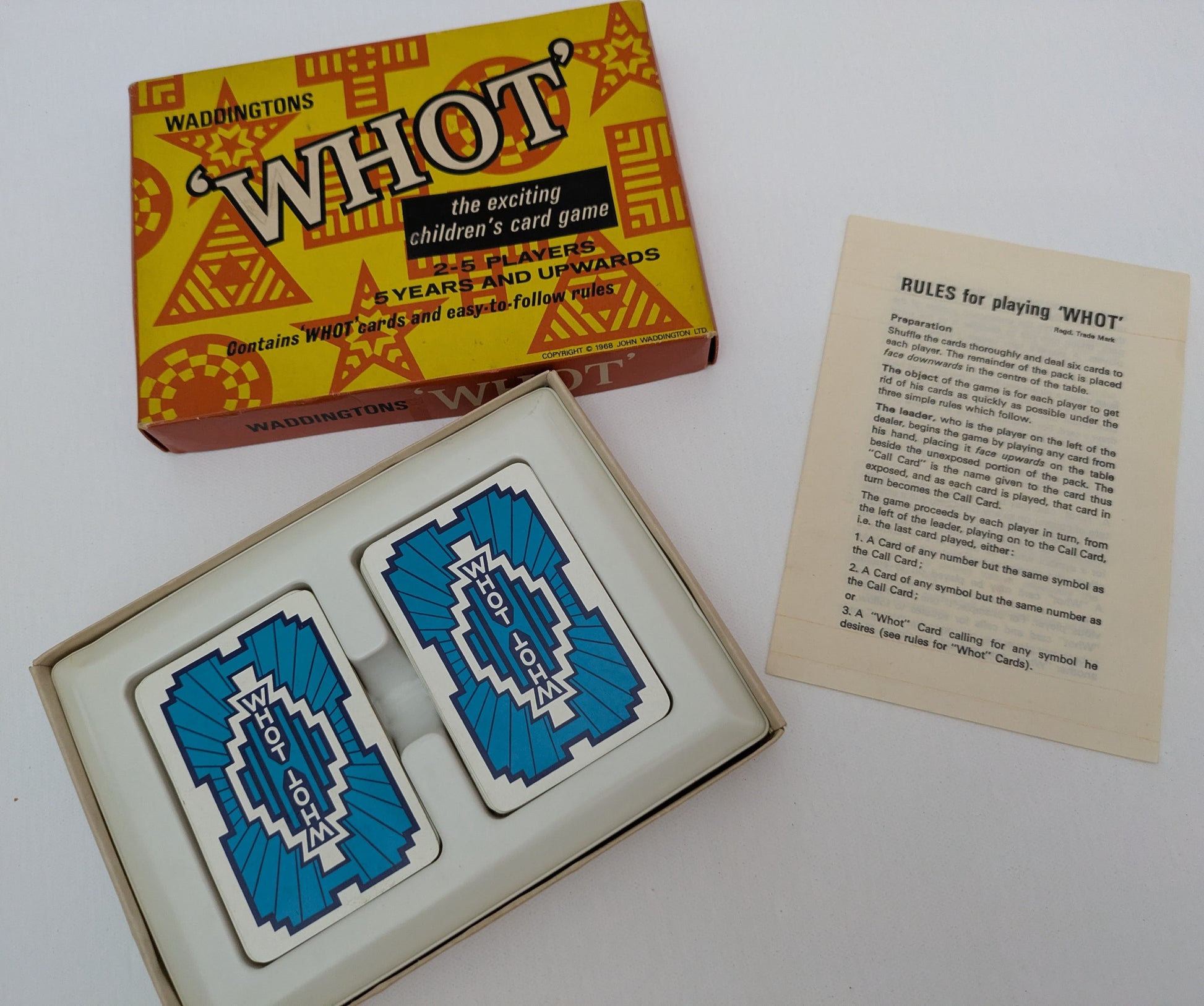 Whot (1963) Is a Vintage British Card Game With a Clever Strategic Twist