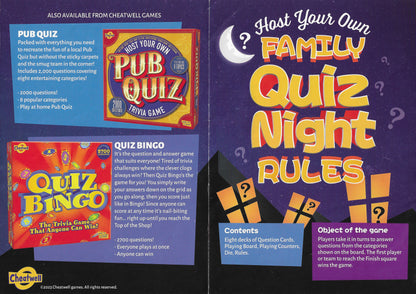 With eight different categories, Family Quiz Night (2023) keeps things fresh every time you play.