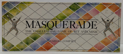 With red, blue, and green ribbons to follow, Masquerade (1986) tests your mime skills with every roll.