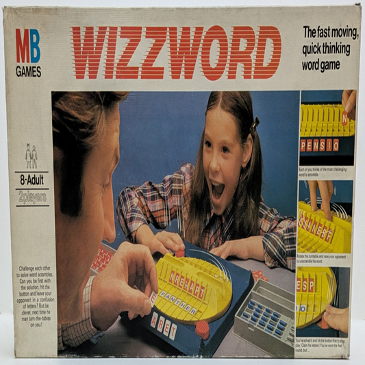 Wizzword (1977) – A Fast-Moving Word Game of Speed and Scramble