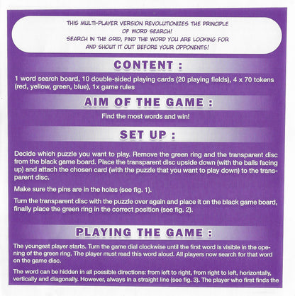 Word Search (2019) Rules – Learn the Competitive Twist on the Classic Word Puzzle