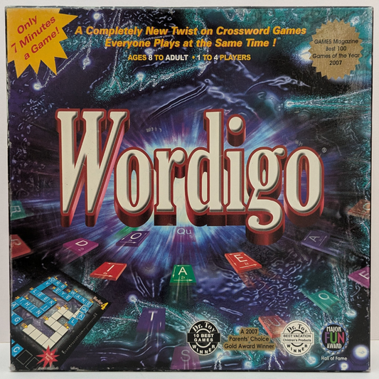 Wordigo (2007) – Fast-Paced Word Game of Strategy and Speed