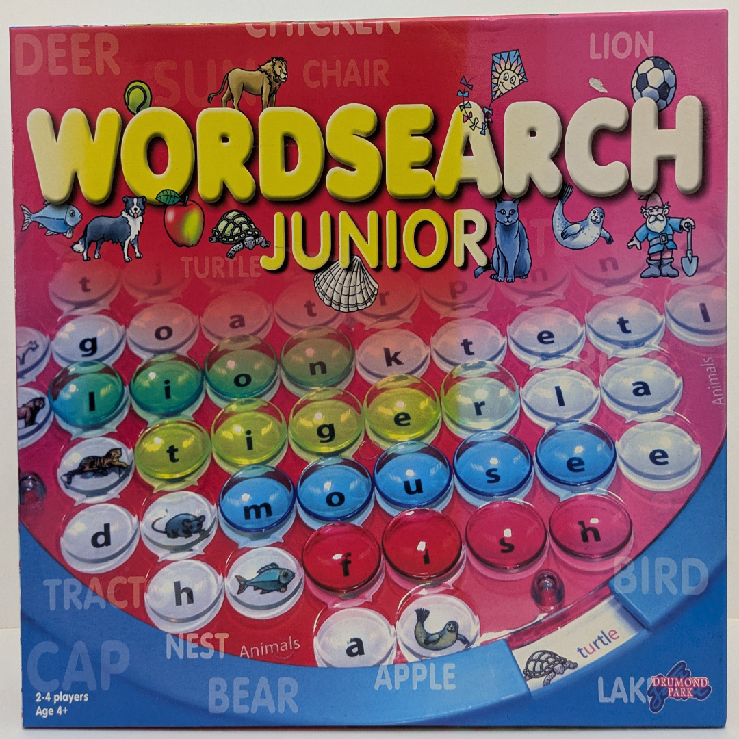 Wordsearch Junior (2013) – A Fun Spinning Word Game for Young Readers