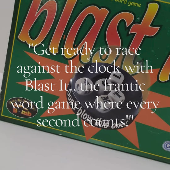 Blast It! (2002): The Ultimate Fast-Paced Word Game for Family Fun
