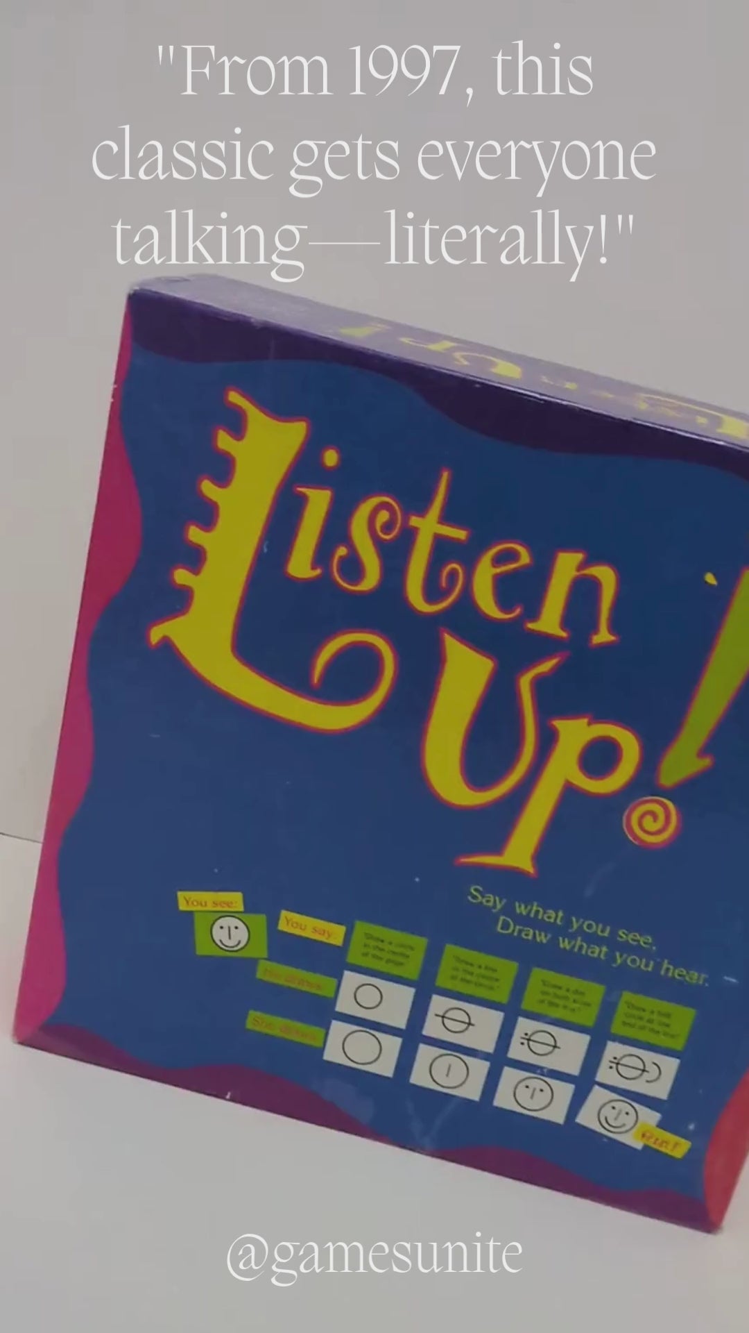 Listen Up (1997) – The Drawing Game with a Twist