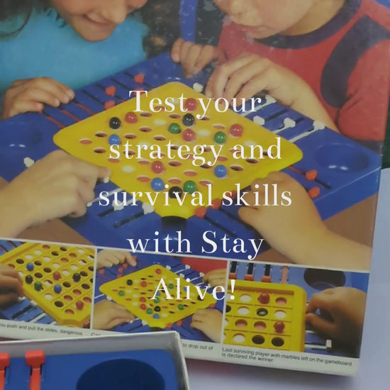 Stay Alive (1975) – The Classic Marble Survival Game