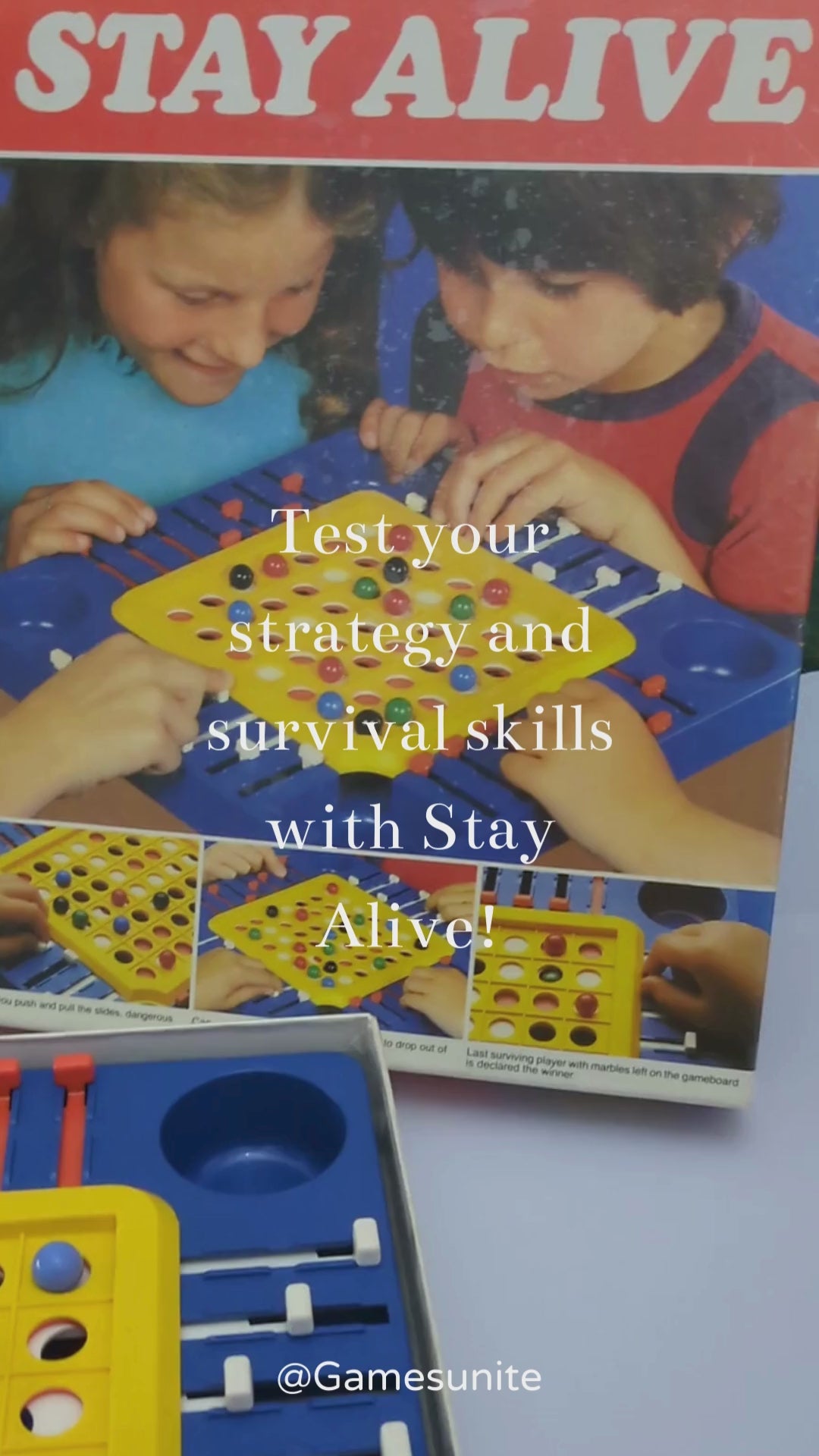 Stay Alive (1975) – The Classic Marble Survival Game