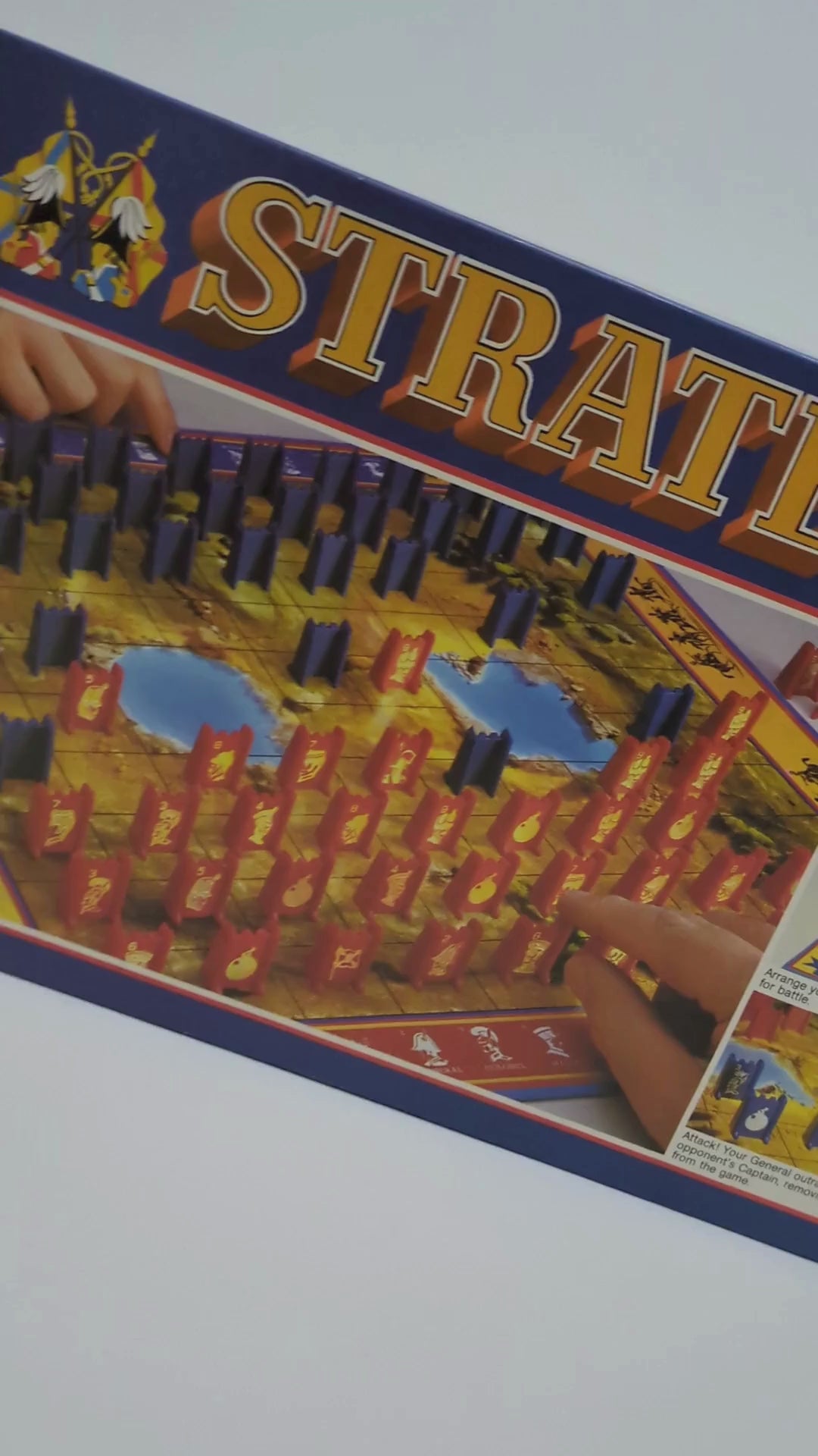 Stratego (1984) - Classic MB Strategy Game Stratego