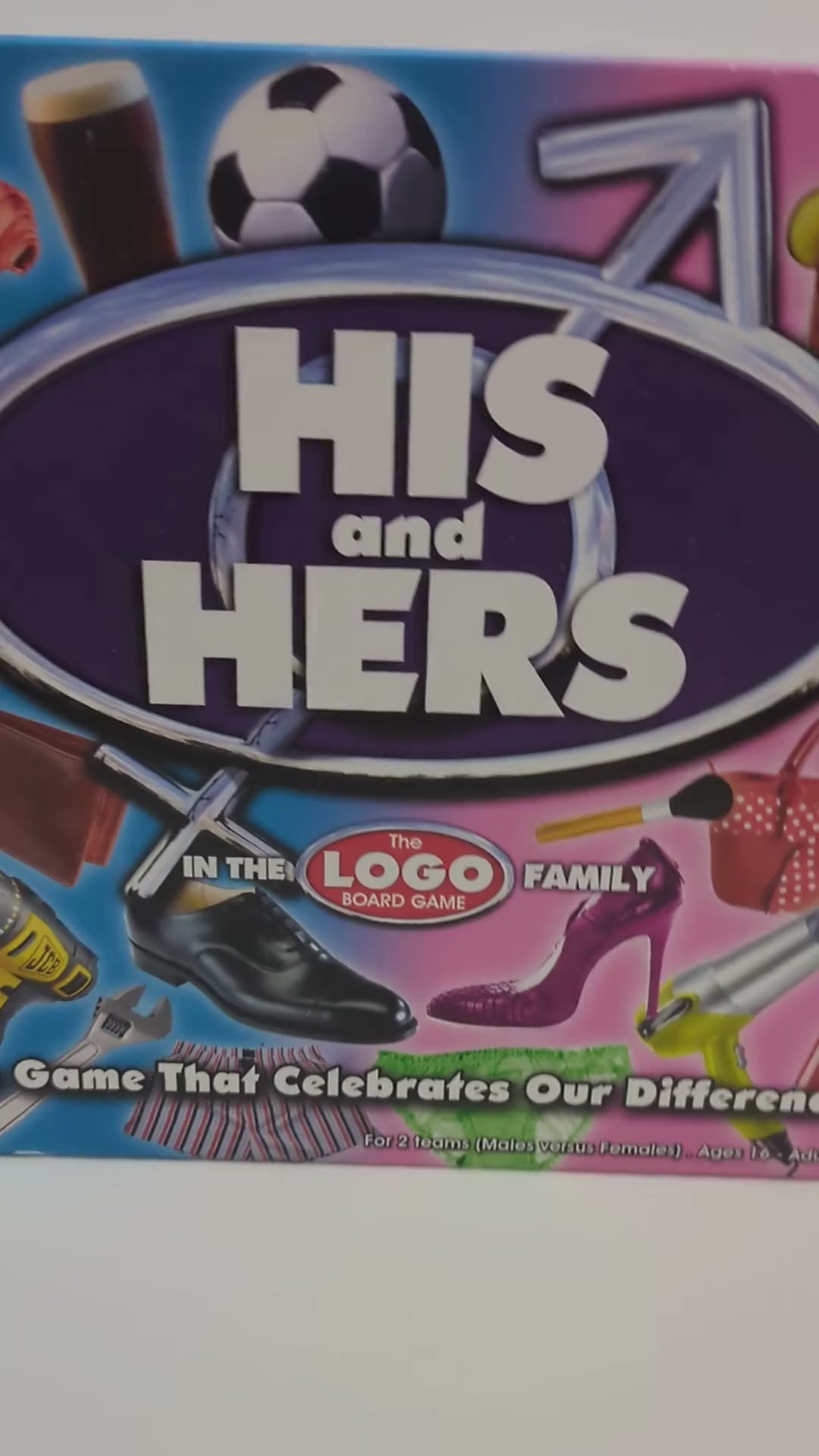 His and Hers Logo Game (2011) – Celebrate the Fun of Being Different!