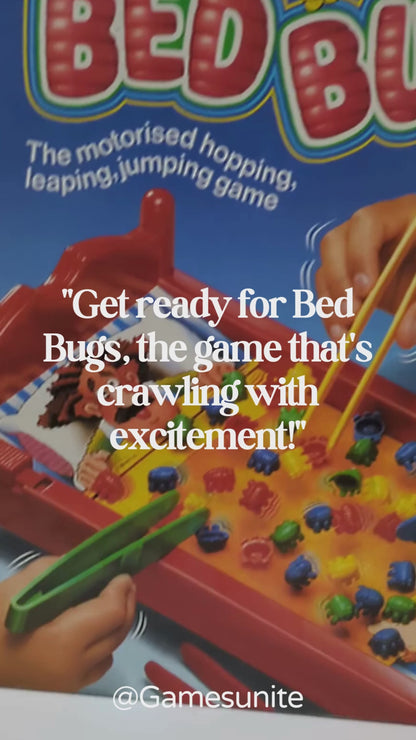 Bed Bugs (1985) Game Rental - Fast-Paced Family Dexterity Game